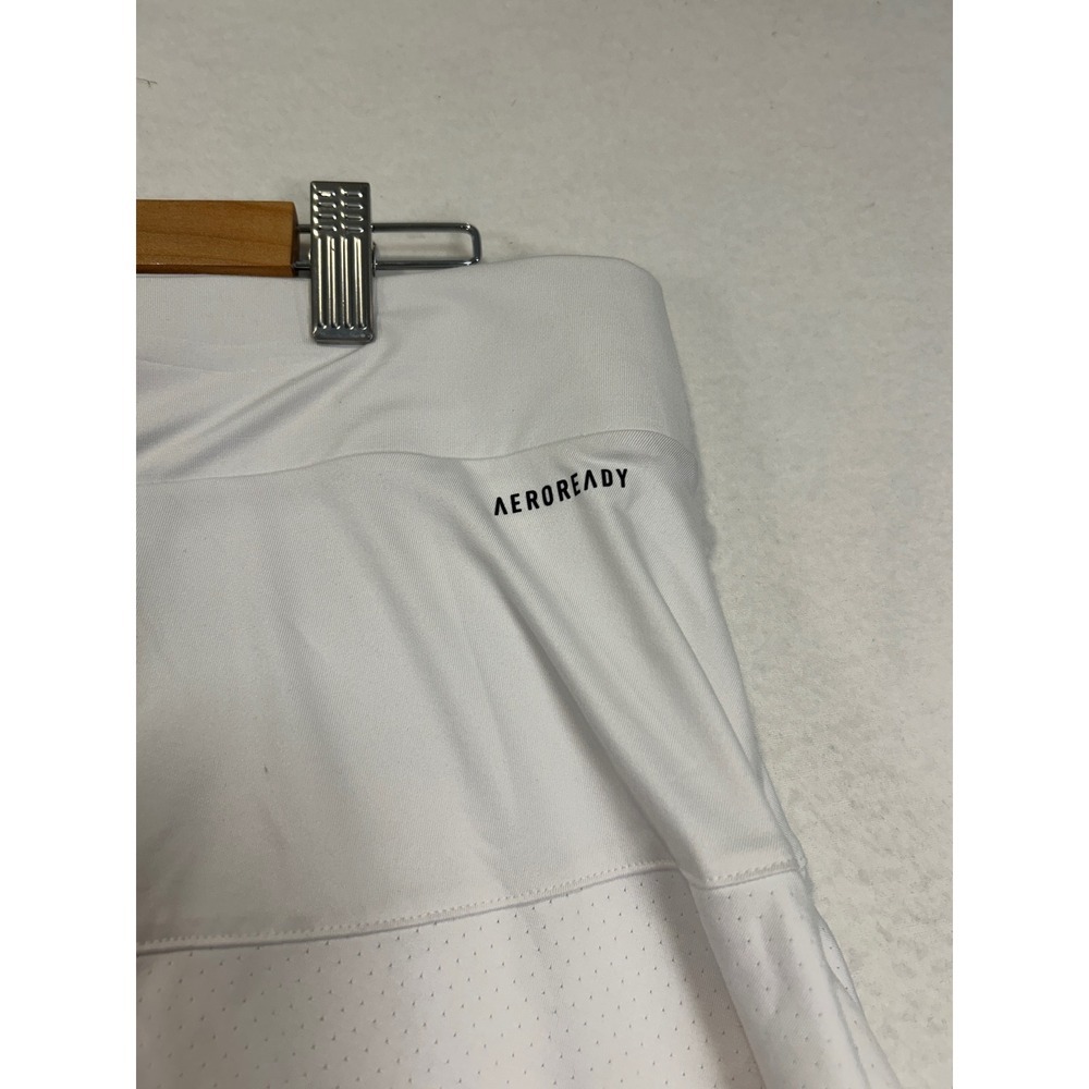 Adidas Women T Match Skirt White Tennis Skort AEROREADY GH7552 XL - Picture 6 of 10